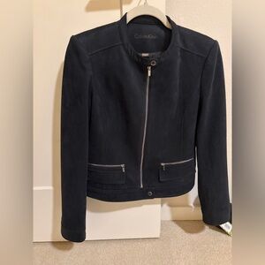 Calvin Klein Women's Faux Suede Jacket